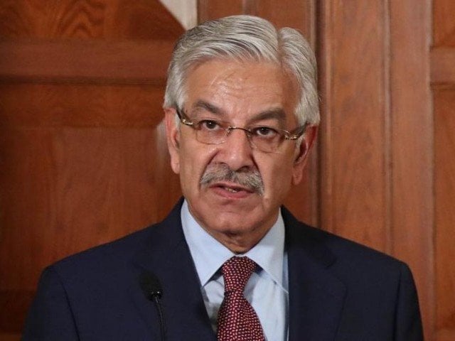 Defense Minister Khawaja Asif