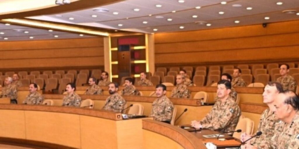 270th Corps Commanders' Conference: Tribute paid to martyrs