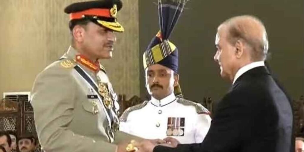 General Asim Munir Conferred Field Marshal Baton