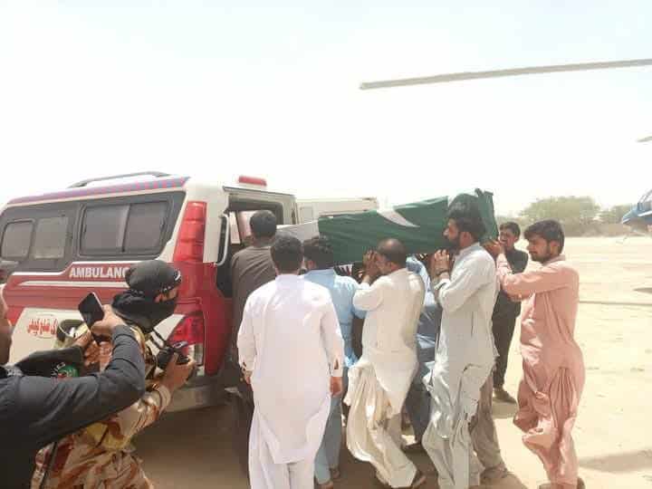 Body of martyred Baloch ADC reaches hometown following BLA terror attack