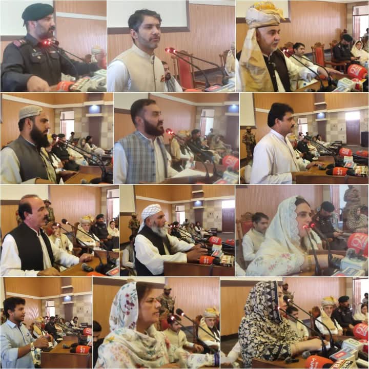 Mastung: Peace Jirga calls for unity and development in Balochistan