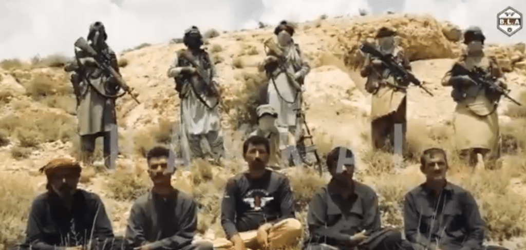 BLA releases captured police officers in Mangocher; Terrorists with US-made weapons