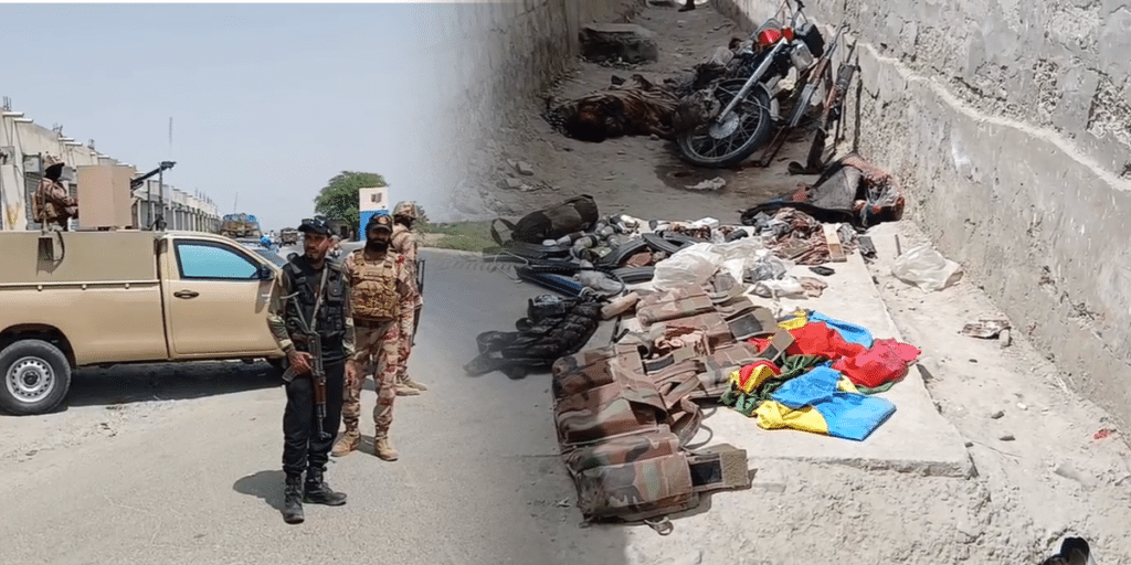 Two BLA terrorists killed in BLA attack on FC camp in Turbat