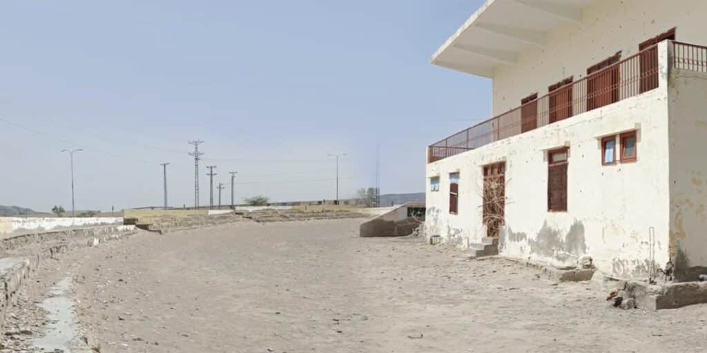 Turbat Football Stadium is in a state of decay