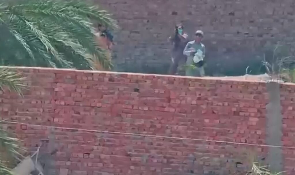 Indian backed Khawarij caught in video using Pashtun youth as human shield in attacks