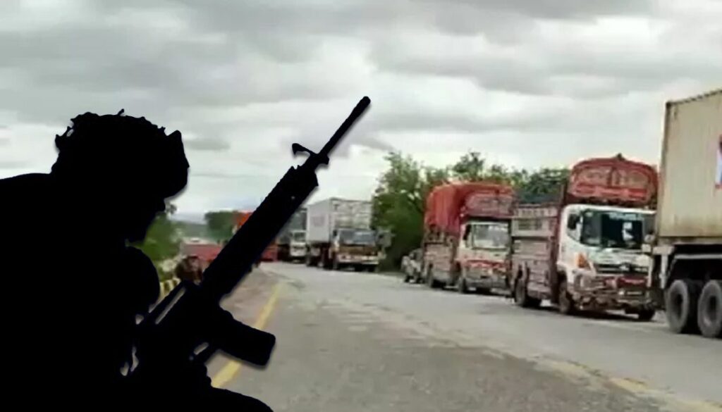 Armed road blockade in Kalat: Continued terrorism by BLA