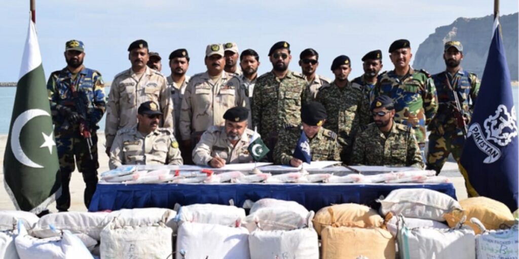 ANF seized huge drug haul in Balochistan and other areas