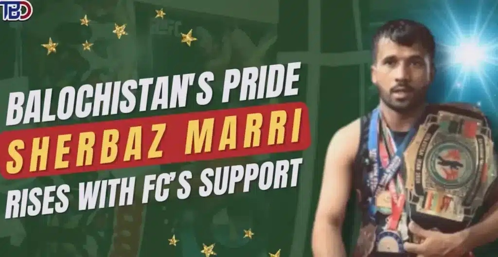 Balochistan’s rising star: Sherbaz Marri shines on global kickboxing stage