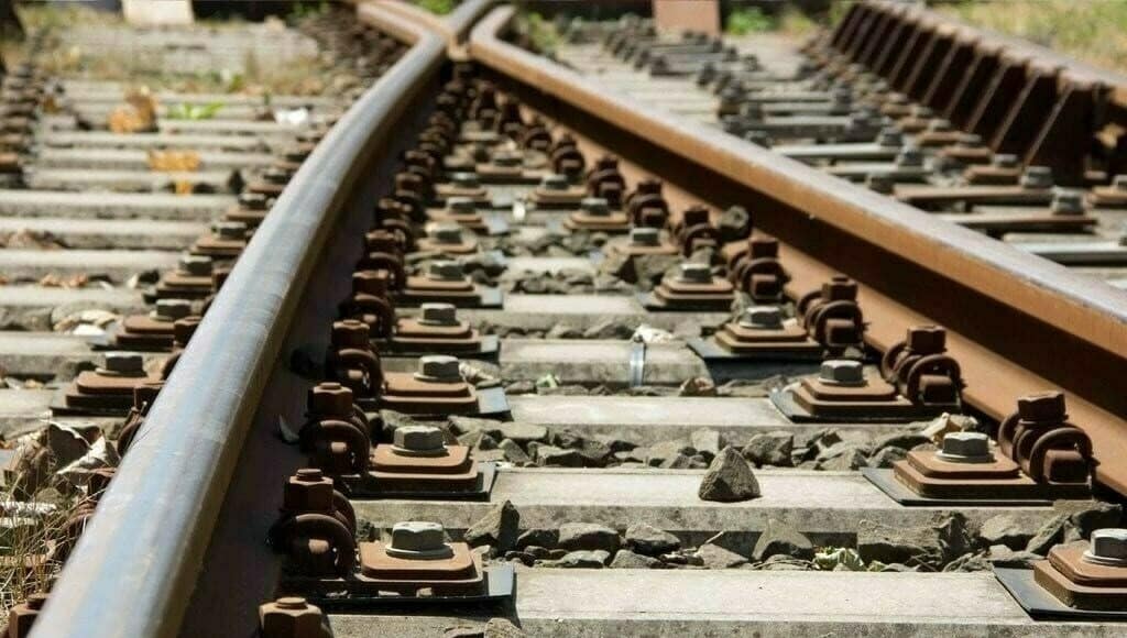 Explosion on railway track