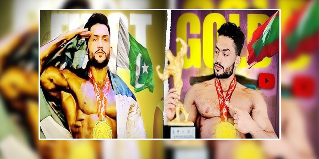 Bilal Ahmed from Balochistan wins gold in bodybuilding