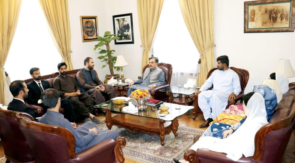 YPF meets Governor Balochistan, seeks stronger youth voice in policy making