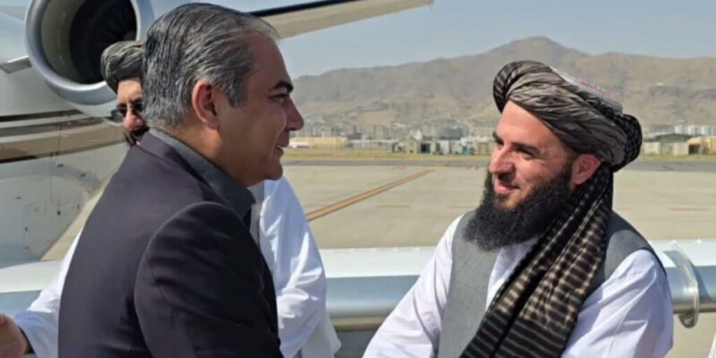 Interior minister Mohsin Naqvi meets Afghan counterpart in Kabul