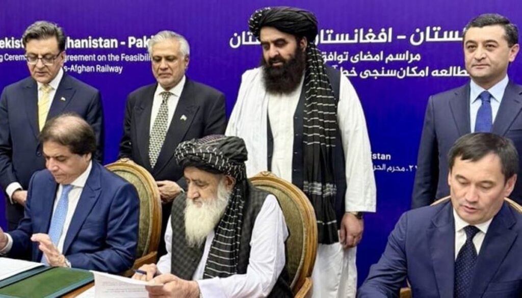 Pakistan, Uzbekistan, & Afghanistan sign Railway agreement in Kabul