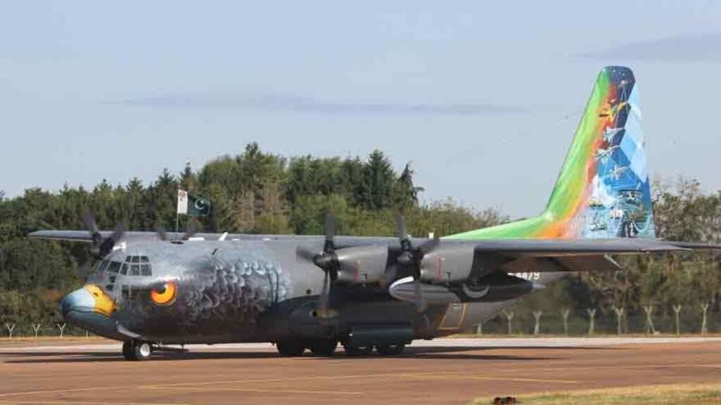 PAF C-130 hercules wins top honours at Royal International Air Tattoo 2025