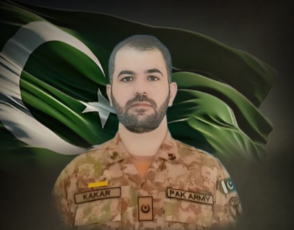 Major Muhammad Anwar Kakar embraces martyrdom in Balochistan today