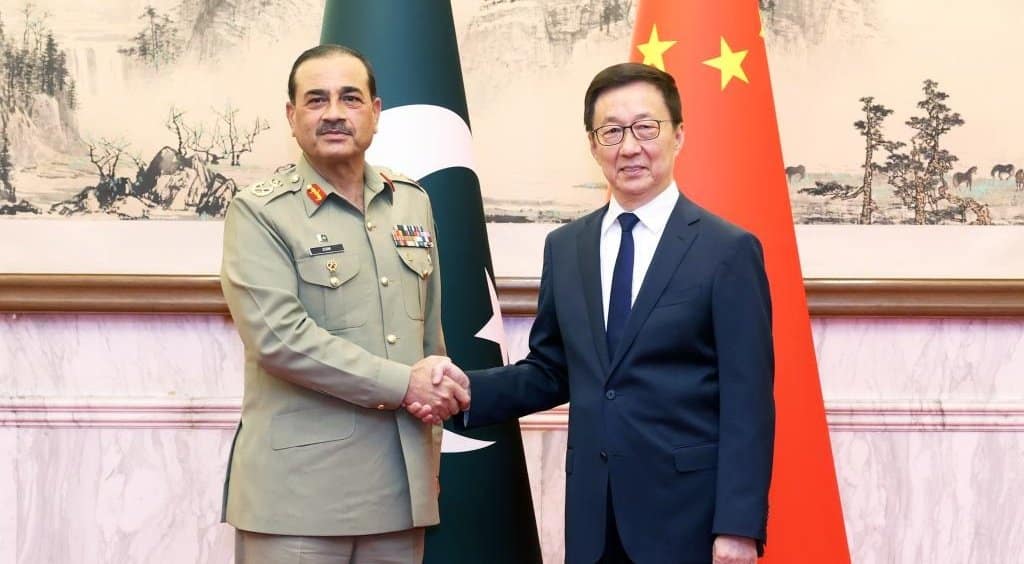 Field Marshal Asim Munir meets Chinese Vice President, discusses strategic partnership
