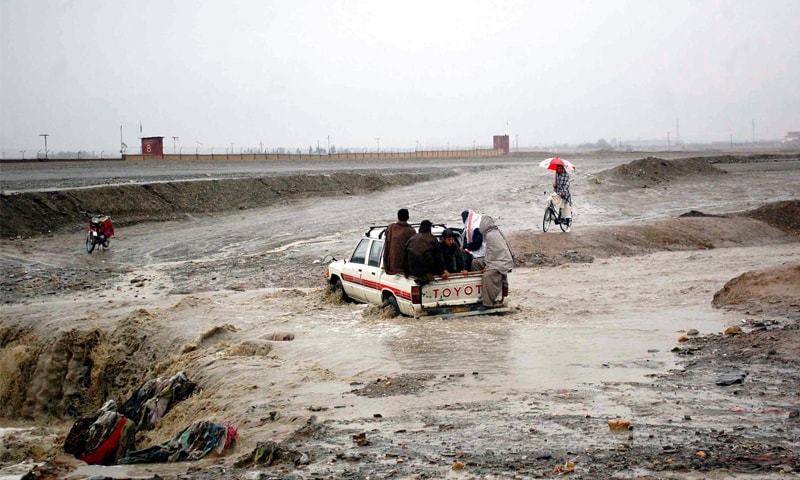 Fresh spell of monsoon rains to hit Balochistan from tomorrow