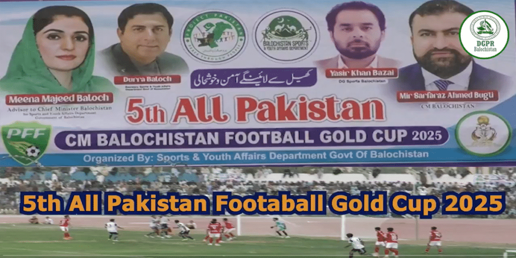Balochistan CM Football Gold Cup kicks off in Quetta with 67 teams