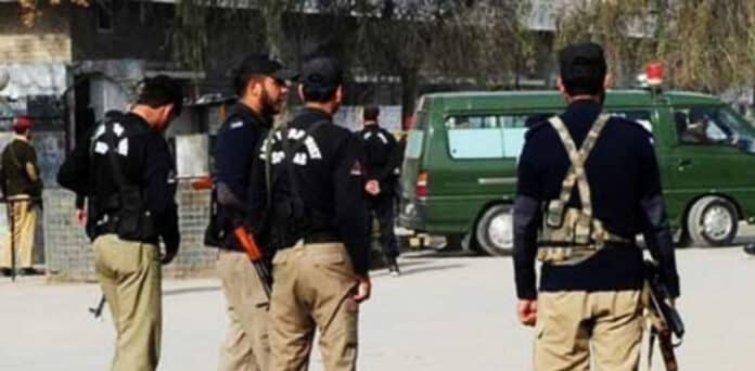 IED explosion on highway police vehicle injures three in Naseerabad