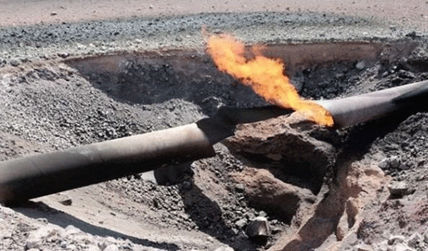 Pipeline supplying gas to Punjab blown up in Lakki Marwat