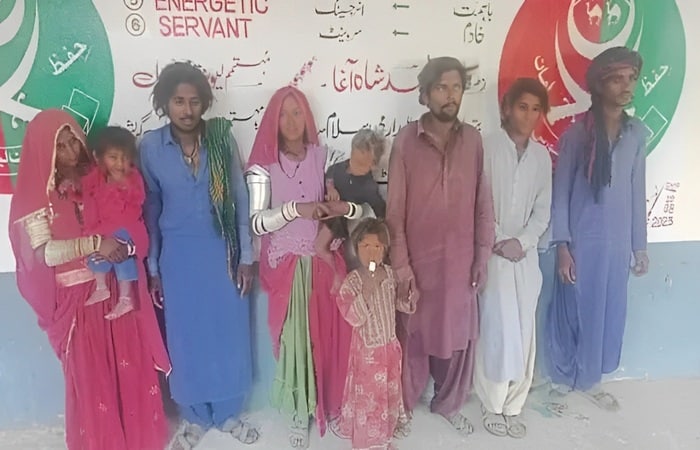 Hindu family rescued from forced labour in Khuzdar