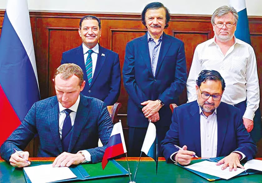 Pakistan, Russia ink agreement to revive Pakistan Steel Mills