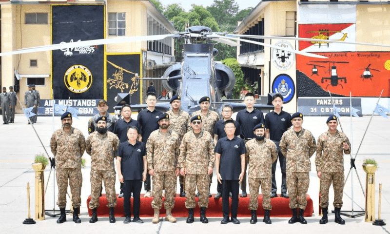 Pakistan Army inducts Chinese Z-10ME helicopters