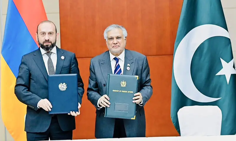 Pakistan and Armenia agree to diplomatic relations