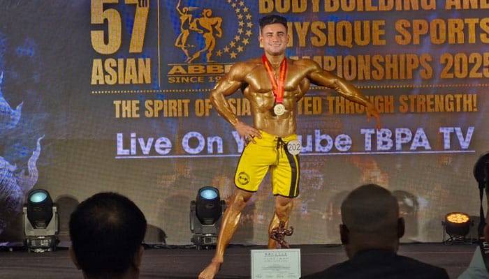 Balochistan's Bilal Ahmed wins gold at prestigious Asian Championship 2025