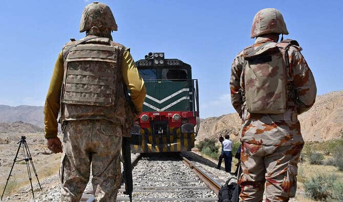 Jaffar Express train service back on track after 2 days