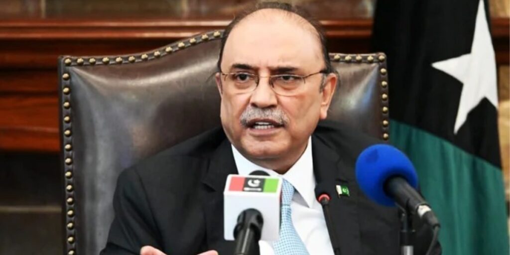 President Zardari has signed into law the Anti-Terrorism bill