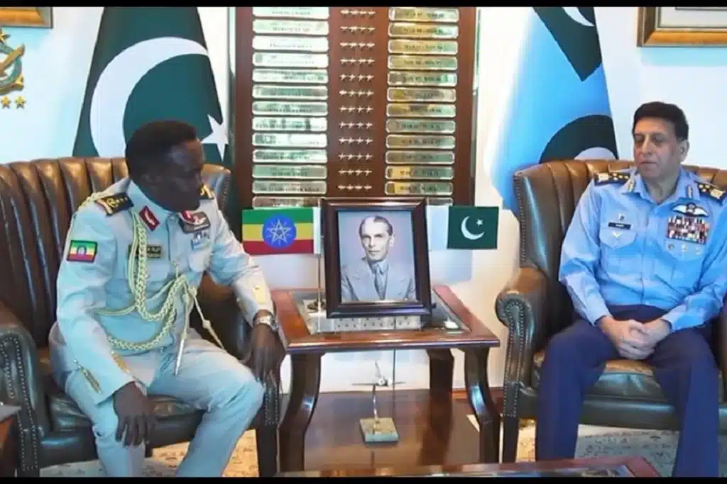 Pakistan, Ethiopia Air Forces agree to expand training, partnership