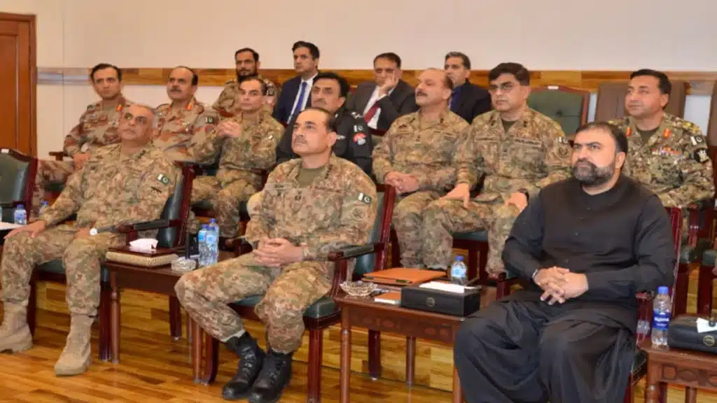 Field Marshal visits Turbat to review security situation, uplift projects
