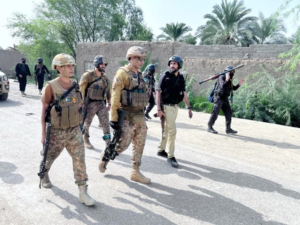 Security forces demolish homes of Khawarij facilitators in Bannu