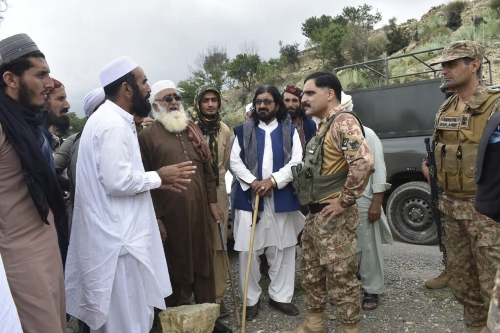 Peace key focus of Commander's Sararogha visit