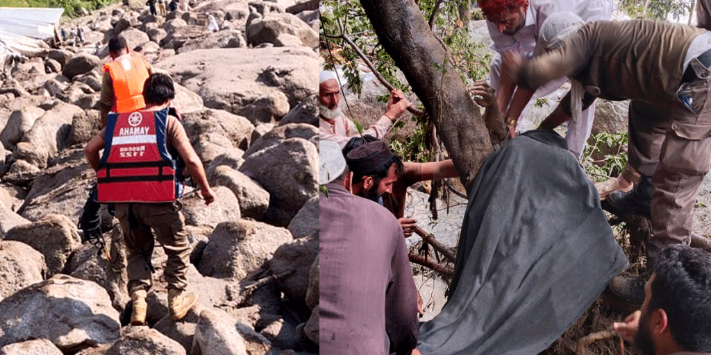 Death Toll from Cloudburst and Rains Rises to 307 in Northern KP