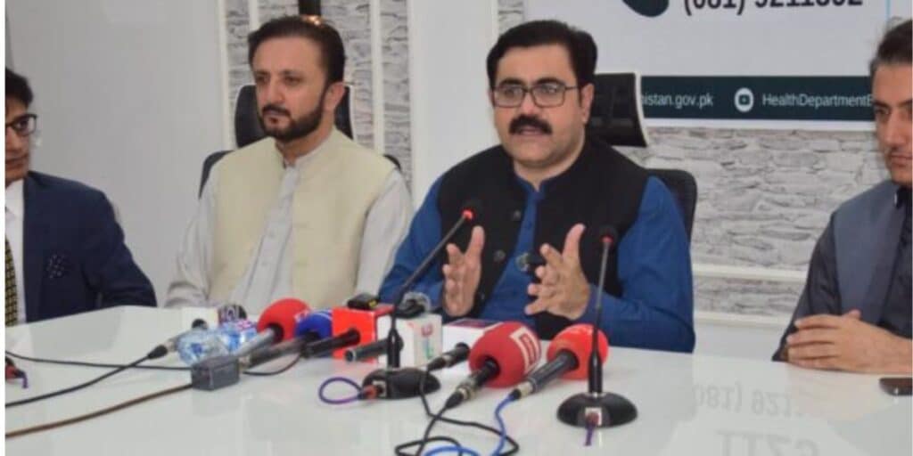 Kakar inaugurates "Minister Health Complaint Cell" at DG Health office