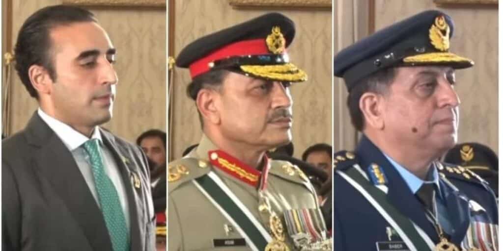 President Zardari confers Hilal-e-Jurat to Field Marshal Asim Munir and Air Chief Zaheer Ahmed Babar Sidhu