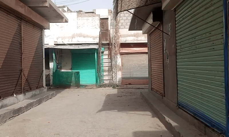 Kalat shutter-down strike against exorbitant power bills