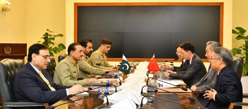 Chinese FM, Field Marshal vow to deepen strategic partnership
