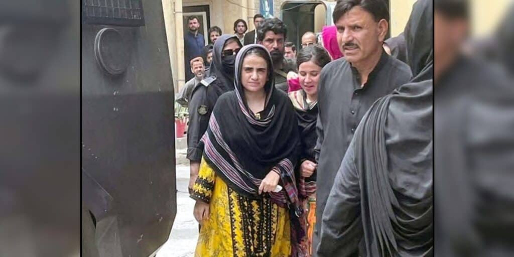 ATC Karachi issues arrest warrant for Mahrang Baloch in sedition case