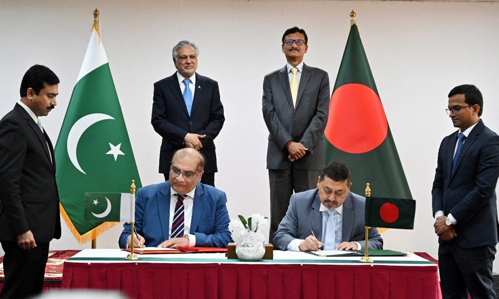 Pakistan, Bangladesh sign six agreements to strengthen bilateral ties