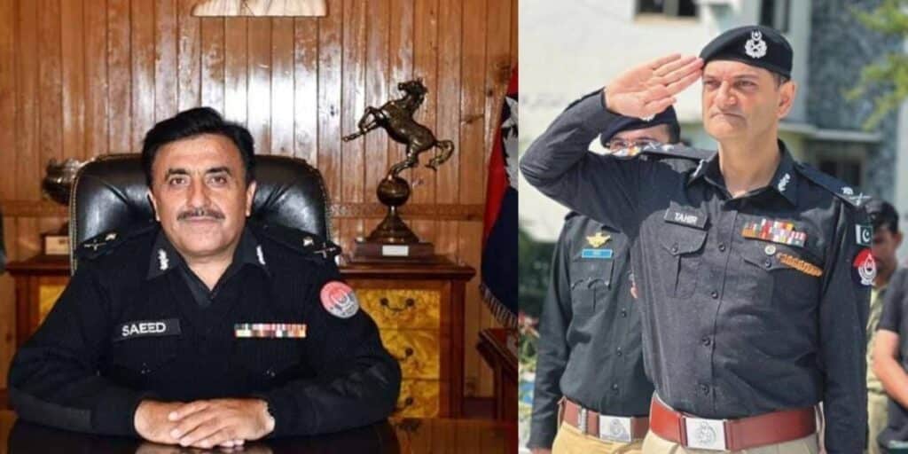 Additional IG refuses to work under Mohammad Tahir