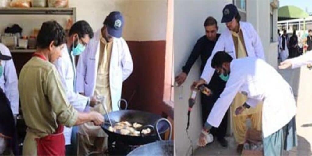 Large quantity of yogurt and milk disposed of in Quetta