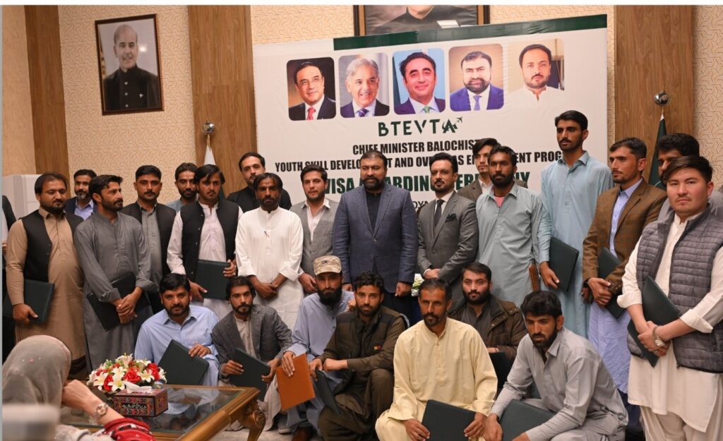 youngsters from Balochistan secure jobs in Gulf