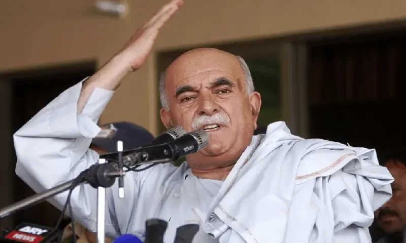 Mehmood Achakzai sparks controversy with remarks on TTP: