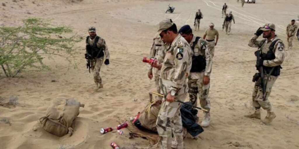 Coast guards capture a major drugs-haul in Balochistan