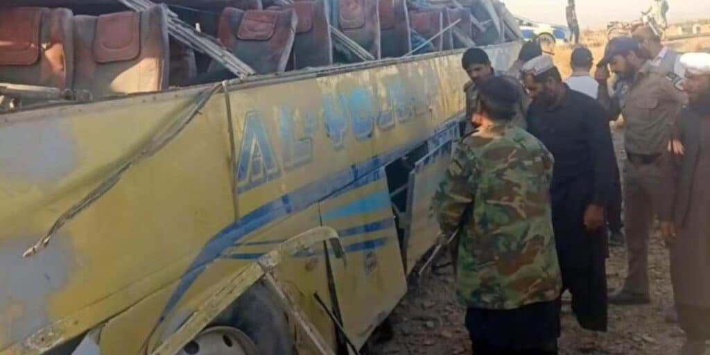 Four people killed in a road accident in Quetta