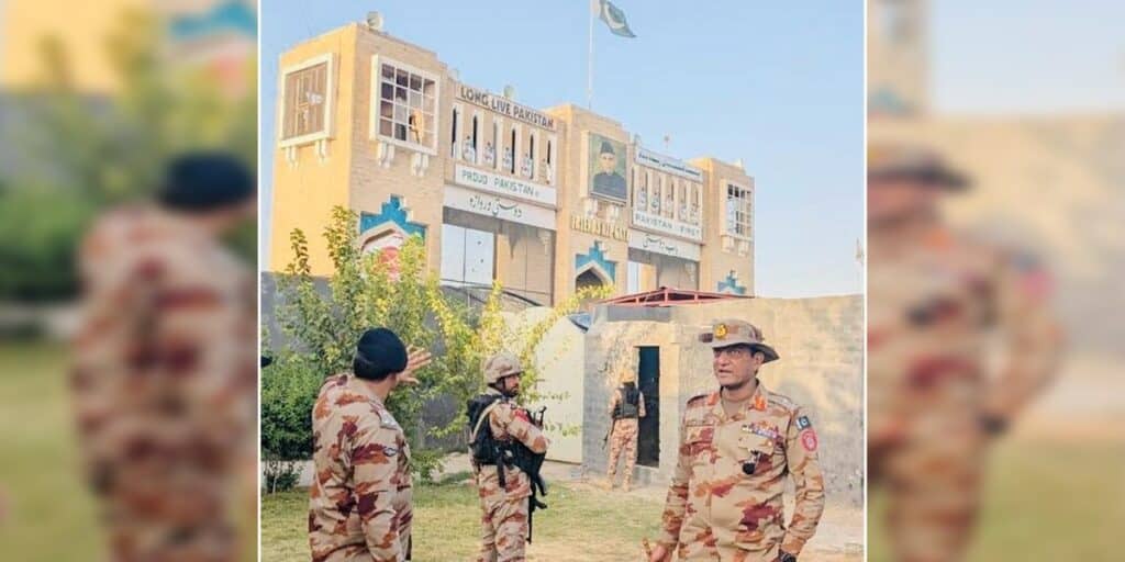 IG FC shares the image of Spin Boldak gate on the Pakistan’s side