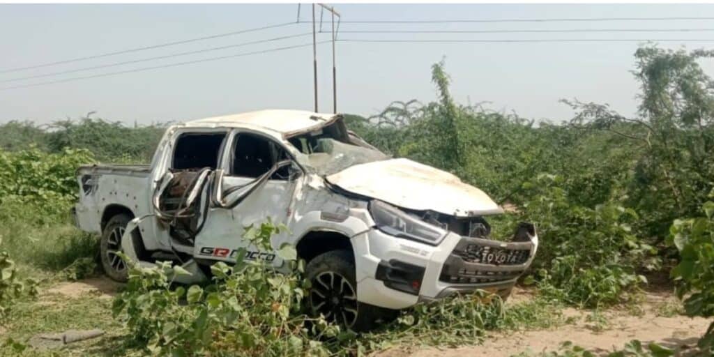 Four killed in an accident on Quetta-Karachi highway
